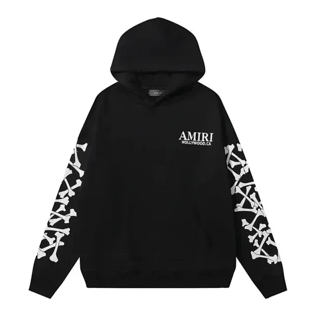 Amiri Bones Stacked Hoodie rep