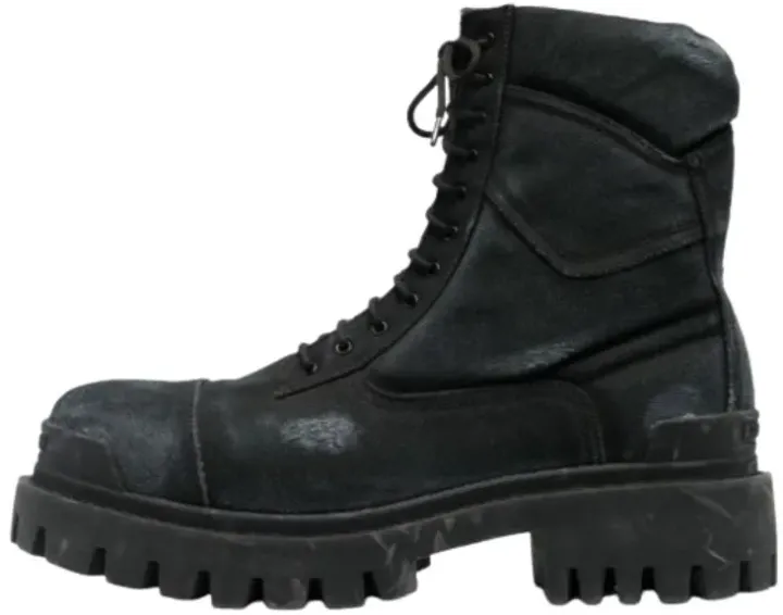 Balenciaga Strike Boots Black rep