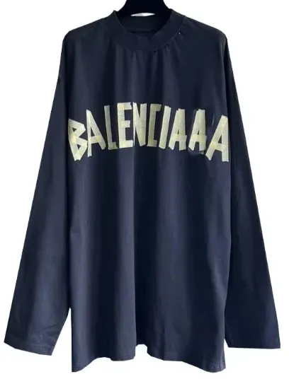 Balenciaga Tape Longsleeve Hoodie rep