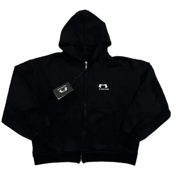 Balenciaga x Under Armour Hoodie (Black) rep