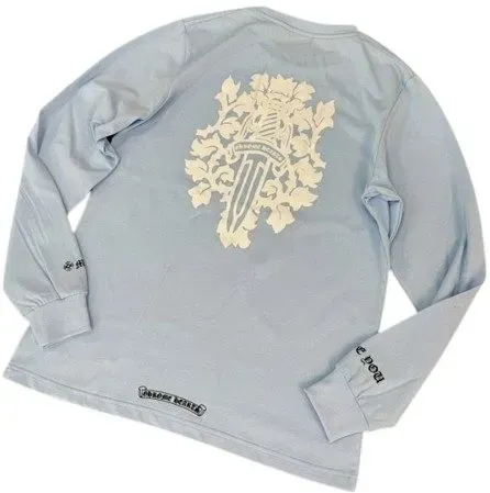 Chrome Hearts Blue Longsleeve Sweater rep