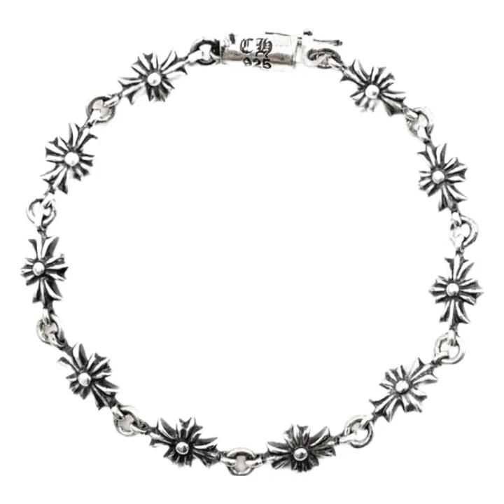 Chrome Hearts Bracelet with Crosses rep