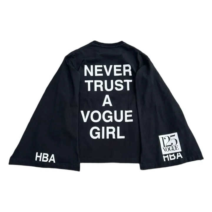HBA x Vogue Never Trust a Vogue Girl Longsleeve rep
