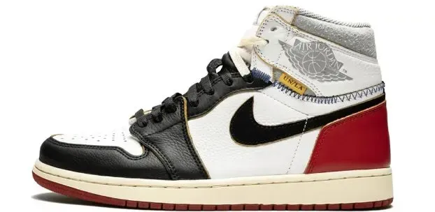 Jordan 1 Union Black Toe rep
