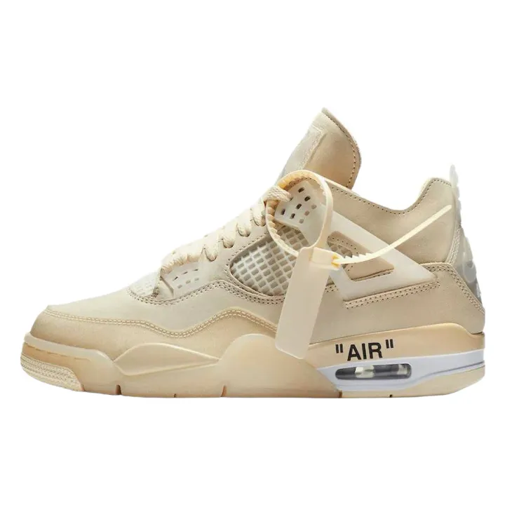 Jordan 4 Off-White Sail rep