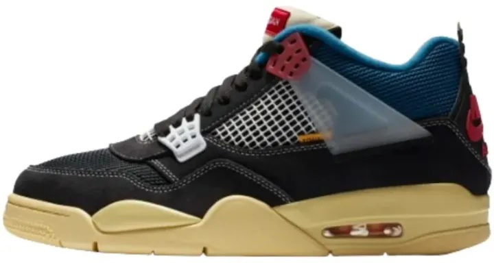 Jordan 4 Union Black Noir rep