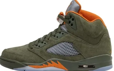 Jordan 5 Olive Shoes rep