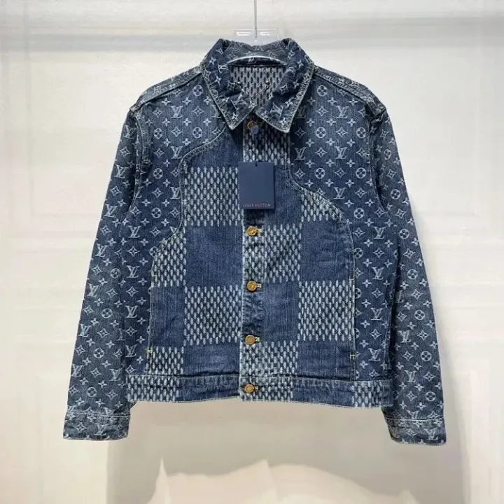 LV Jacket Blue Denim rep