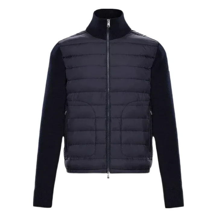 Moncler Padded Cotton Zip-Up Cardigan(With NFC Scanning) rep