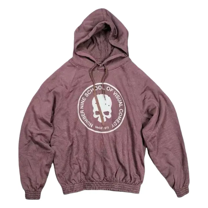 Number Nine Skull Hoodie rep