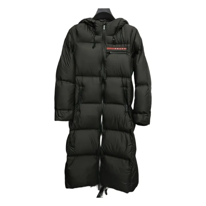 Prada Oversized Technical Re-Nylon Down Coat rep