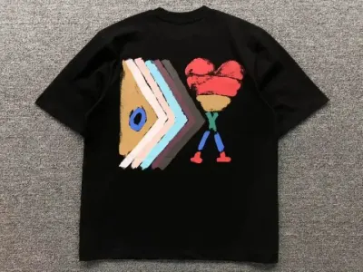 Ami Paris Tees with Small Logo rep