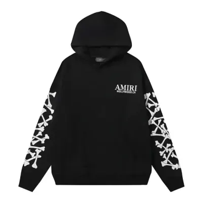 Amiri Bones Stacked Hoodie rep