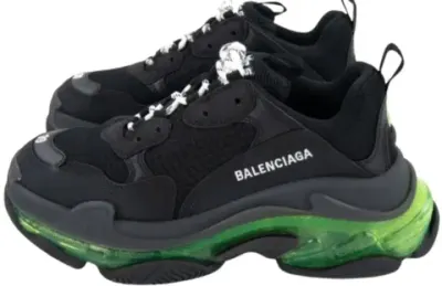 Balenciaga 3S Shoes Black rep