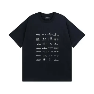 Balenciaga Archives Logo T-Shirt rep