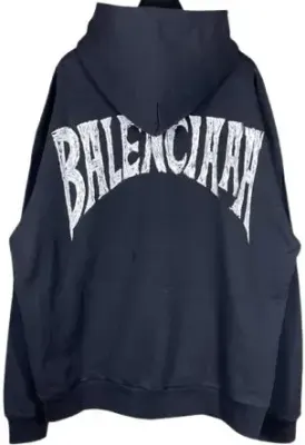 Balenciaga Glittered Logo Hoodie rep