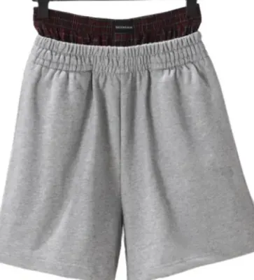 Balenciaga Shorts with Underwear (Grey-Red) rep