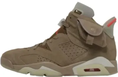 Jordan 6 Retro SP Travis Scott Khaki rep