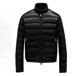 Moncler Black Acorus Down Jacket rep