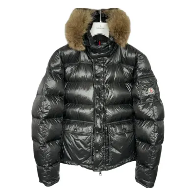 Moncler Mayaf Faux Fur-Trimmed Down Jacket rep