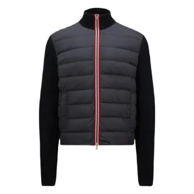 Moncler Padded Cotton Zip-Up Cardigan rep