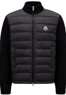 Moncler Tricot Hybrid Zip Cardigan rep