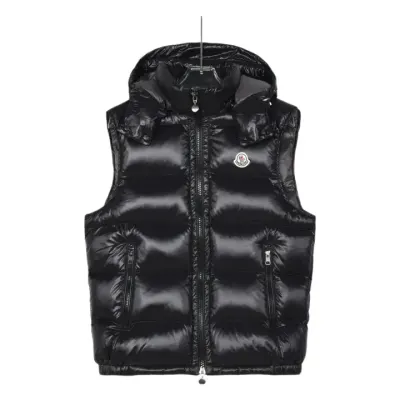 Moncler Vest Black Bormes rep