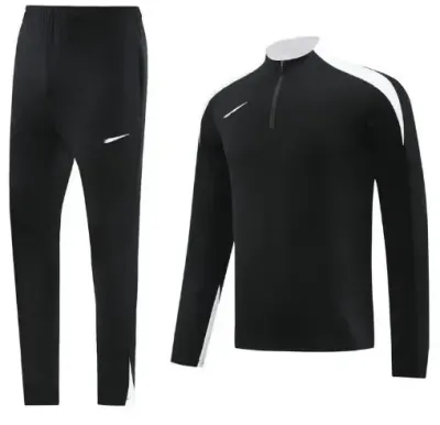 Nike Black-White Tracksuit Set rep
