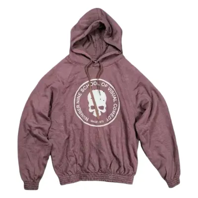 Number Nine Skull Hoodie rep