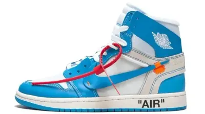 Off-White AJ1 University Blue rep