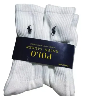 Ralph Lauren Socks All-White rep