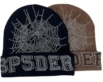 Sp5der Blue Beanie rep