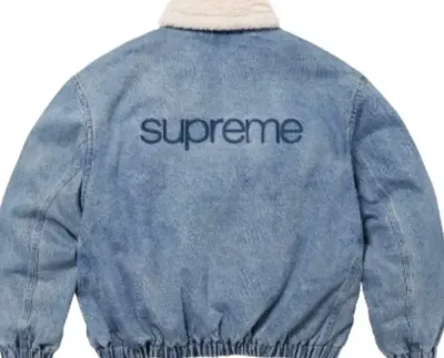 Supreme Denim Sherpa Jacket rep
