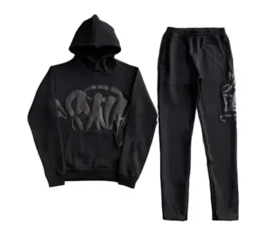 Syna Tracksuit Black-Grey rep