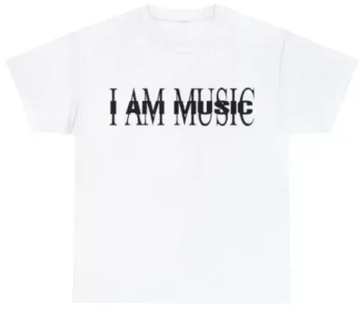 T-Shirt "I Am Music" PlayBoi Carti rep