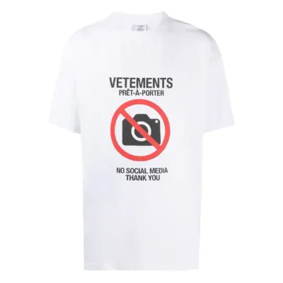 Vetements No-Photo T-Shirt rep