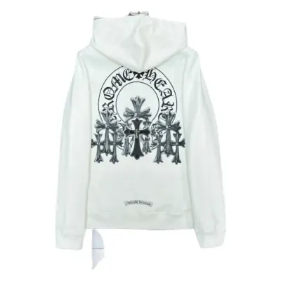 White Chrome Hearts Hoodie rep