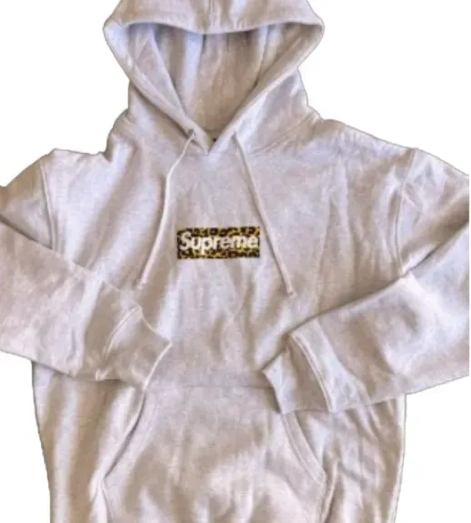 Supreme Leopard Box Hoodie rep