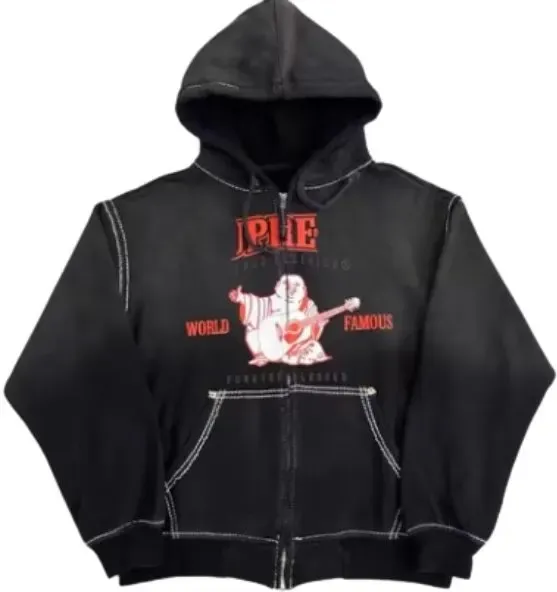 Supreme True Religion Zip-Up Hoodie rep