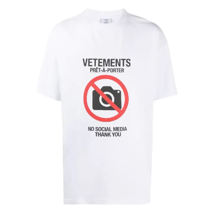 Vetements No-Photo T-Shirt rep